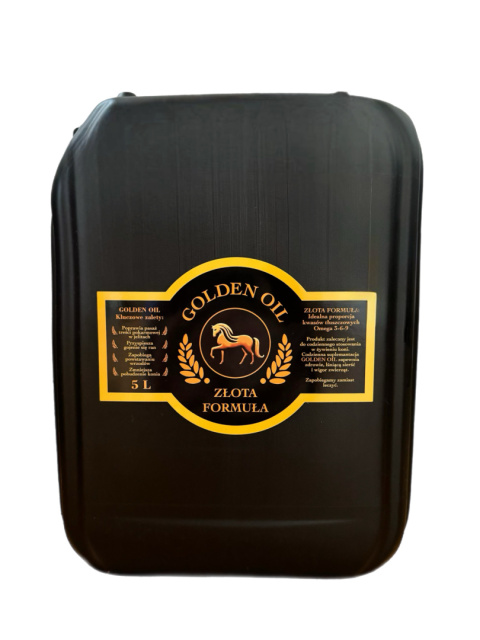 Golden Oil - Złota formuła Omega 3-6-9 - 5L Golden Oil - Złota formuła Omega 3-6-9 - 5L